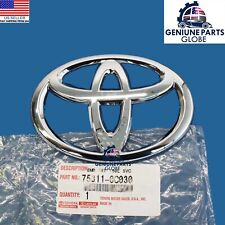 OEM NEW GENUINE TOYOTA SEQUOIA TUNDRA CHROME FRONT GRILLE EMBLEM 75311-0C030 picture
