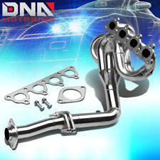 STAINLESS 4-1 DRAG HEADER FOR CIVIC/CRX/DEL SOL D-SERIES SOHC EXHAUST/MANIFOLD picture