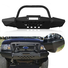 Fits 1998-2011 Ford Ranger Steel Modular Front Bumper W/ Bull Bar Winch Ready picture