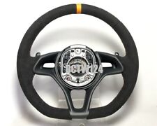 Thick padding alcantara wrap steering wheel McLaren MP4 570S 650S 675LT Orange picture