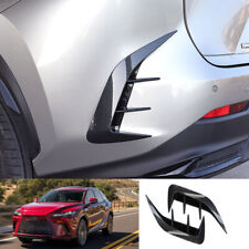 For Lexus NX 250 350 2022-2024 Carbon Fiber Rear Bumper Both Side Air Inlet Trim picture