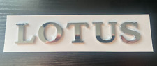 Genuine Lotus Evora  Elise Exige S2 Chrome Emblem Letters Badge picture
