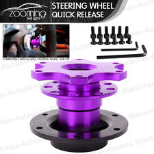 VT Universal Steering Wheel Quick Release HUB Racing Adapter Snap Off Boss Kit picture