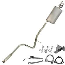 Stainless Steel Exhaust Resonator Muffler with Bolts fits 99-05 Cavalier Sunfire picture