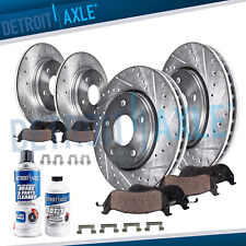 Front Rear Drilled Rotors Brake Pads for Buick Regal Intrigue Oldsmobile Venture picture