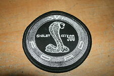 SHELBY COBRA GT500 GT-500 SVT FORD SNAKE LOGO JACKET SHIRT HAT PATCH NEW BLK/SIL picture