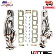L&TEC Shorty Headers Exhaust Manifold for 2009-2017 Dodge Ram HEMI V8 5.7L 345 picture