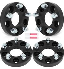 4Pcs Corolla 5x100 to 5x4.5 1 inch Bore 64.1mm Studs 12x1.5 5 Lug Wheel Spacers  picture