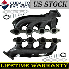 Lefe & Right Exhaust Manifolds For Chevy Silverado GMC Sierra 1500 2500 Yukon picture