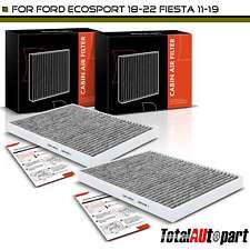 2x Activated Carbon Cabin Air Filter for Ford EcoSport 18-22 Fiesta 11-19 Front picture