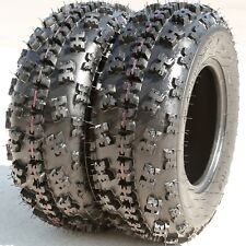 2 Tires 22x7.00-10 22x7-10 Forerunner Eos AT A/T All Terrain ATV UTV 33F 6 Ply picture