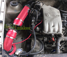 All RED COATED Cold Air intake Kit For 93-98 Volkswagen Golf Jetta Cabrio 2.0 L4 picture