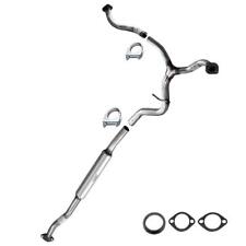 Stainless Steel Exhaust Resonator Assembly fits: 2006-2009 Subaru Outback Legacy picture