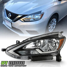 2016-2019 Sentra Halogen Headlight Headlamp w/Bulb Replacement Left Driver Side picture