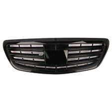 For S65 Grille S550 S63 Black Gloss Fit AMG MAYBACH 2014-2020 without Camera picture