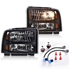 Fit For 99-04 F250/F350/F450/F550 Super Duty /00-04 Ford Excursion Headlights  picture