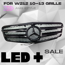 W212 LED glossy grille for Mercedes E350 E550 2010-2013 upgrade parts E63 AMG picture