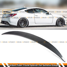 FOR 2010-2016 GENESIS COUPE KDM PERFORMANCE REAL CARBON FIBER TRUNK SPOILER WING picture