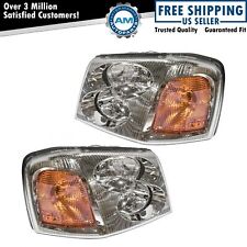Headlights Headlamps Left & Right Pair Set NEW for GMC Envoy picture
