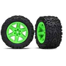 Traxxas 6773G Wheel and Tire Kit Green RXT Wheels 2.8 in. Talon Extreme Tires w/ picture