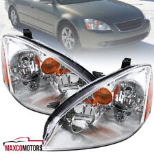 Headlights Fits 2002-2004 Altima Replacement Head Lamps Left+Right picture