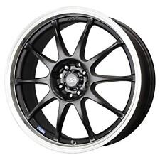 ENKEI J10 17X7 4X100/4X114.3 Offset 42 Matte Black with Machined Lip (Qty of 1) picture