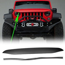 Matte Black UnderCover Nighthawk Light Brow Grill For Jeep Wrangler JK 2007-2017 picture