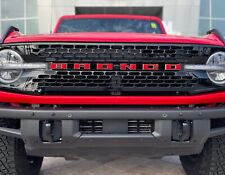 2021-2024 Ford Bronco Grille Letter Overlays - Official Licensed Product picture