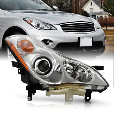[RIGHT]Chrome Halogen Projector Headlight For 2008-2017 Infiniti EX35 EX37 QX50 picture