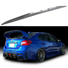 Carbon Fiber Style Car Rear Tail Wing Spoiler Lip For Subaru WRX / STI 2015-2021 picture