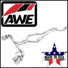 AWE Track Cat-Back Exhaust System fits 2020-2024 BMW M340i M440i / xDrive 3.0L picture