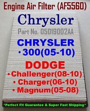 CHRYSLER 300(05-10) DODGE Challenger(08-11) QUALITY AIR FILTER AF5560 (^o^)/ picture
