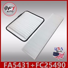FA5431 FC25490 PREMIUM ENGINE & CABIN AIR FILTER for 2002-07 VUE & 2007-09 XL-7 picture