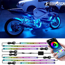 For Suzuki GSXR600 GSXR750 GSXR1000 6PCS RGB Underglow LED Lights Kit Neon Strip picture