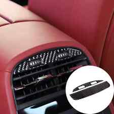 2x Carbon Fiber Rear Air Outlet Vent Panel Trim Cover For Maserati Ghibli 14-22 picture