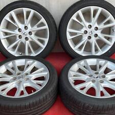 JDM About 75% have grooves. LEXUS HS250h version S genuine 18 inch No Tires picture