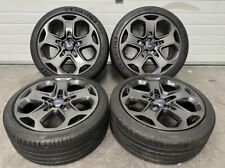 *REFURBISHED* FORD SNOWFLAKE 18”” 5x108 ALLOY WHEELS + NEW TYRES CONNECT MONDEO picture