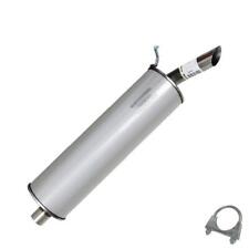Stainless Steel Exhaust Muffler fits: 2003-2007 Saturn Ion 2.2L picture