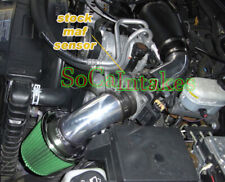 Black Green cold Air Intake System Kit&Filter For 1996-2005 Chevy Blazer 4.3L V6 picture