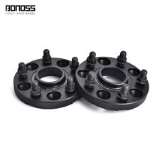  2pcs 20mm Black Hubcentric Wheel Spacers for Mitsubishi FTO 1994-2001 picture