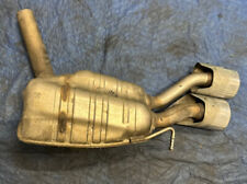 2006 W219 MERCEDES CLS55 AMG CLS500 REAR LEFT DRIVER SIDE EXHAUST MUFFLER & TIPS picture