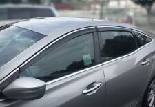 WellVisors For 12-17 Hyundai Azera W/ Chrome Trim Side Window Visors Deflectors picture