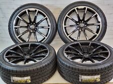 22x10 Wheels Rims Tires Mercedes G500 G550 G63 G55 Brabus Gloss Black Machined picture