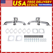 Exhaust Headers For 1932-1953 Ford Flathead V8 Car Pickup Truck Shorty Headers picture