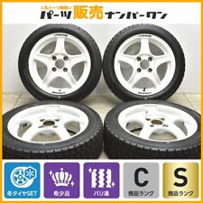 JDM Bali groove WEDS SPORT RS5SS 14in 5J +35 PCD100 Goodyear Ice Navi  No Tires picture