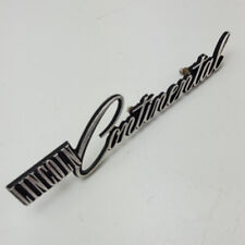 1972-1983 Lincoln Continental Front Header Emblem OEM Chrome Black picture