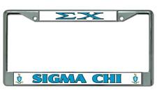 Sigma Chi Chrome License Plate Frame picture