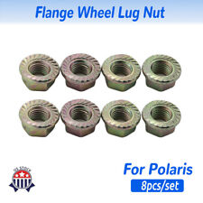 8PCS Flange Wheel Lug Nut  #7542459 For Polaris Ranger 400 500 570 700 800 US picture