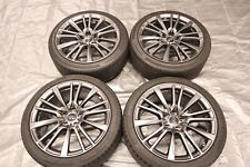 INFINITI Q50 Q60 RED SPORT 400 OEM WHEELS 19X9 +37 CONTINENTIAL TIRES picture