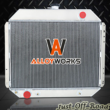 4 Row Aluminum Radiator For 1966-1979 Ford Truck Bronco F100 F150 F350 F250 V8 picture